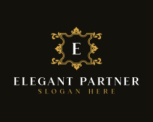 Elegant Flower Boutique logo design