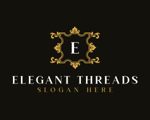 Elegant Flower Boutique logo design