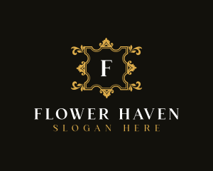 Elegant Flower Boutique logo design