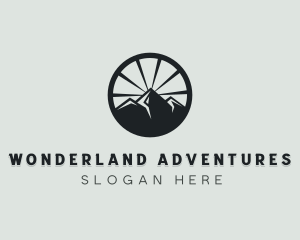 Mountain Adventure Camp  logo design