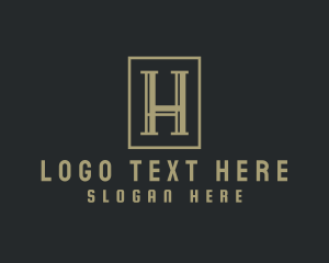 Elegant Startup Business Letter H Logo