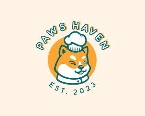 Pet Shop Dog Chef logo design