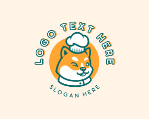 Pet Shop Dog Chef Logo