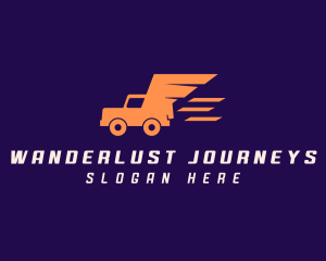 Speed - Auto Shipping Car logo design