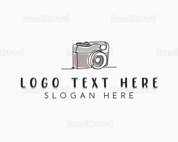 Photography Camera Lens Logo