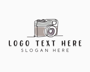 Image - Photography Camera Lens logo design