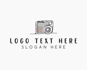 Production - Photography Camera Lens logo design