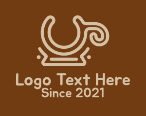 Brown Coffee Mug  logo design