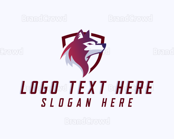 Wolf Shield Clan Logo