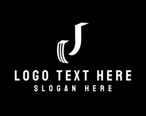 Negative Space - Generic Startup Company logo design