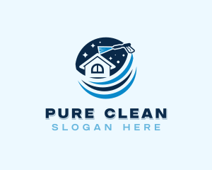 Gutter Pressure Cleaning logo design