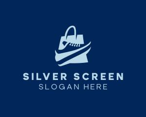 Discount - Shoe Sneakers Shopping logo design