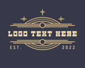 Art Deco - Western Art Deco Arch logo design