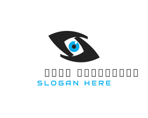Optometrist - Optical Eye Letter S logo design