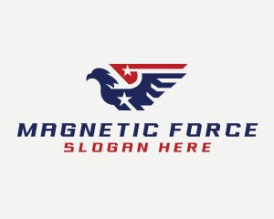 American Military Eagle logo design