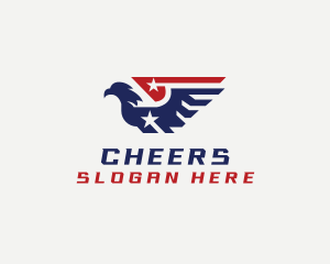 United States - American Military Eagle logo design