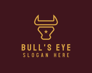 Western  Bull Meat logo design