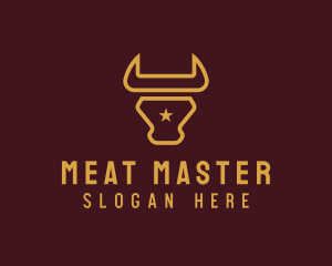 Western  Bull Meat logo design