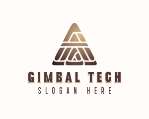 Pyramid Tech Agency logo design