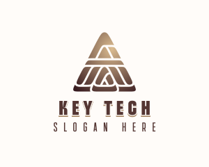 Pyramid Tech Agency logo design