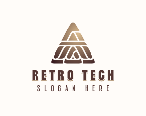 Pyramid Tech Agency logo design