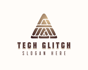 Pyramid Tech Agency logo design