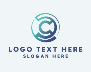 Software - Modern Tech Cryptocurrency Letter C logo design