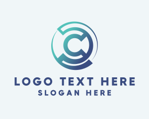 Modern - Modern Tech Cryptocurrency Letter C logo design