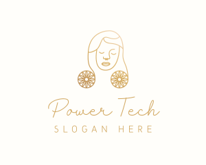 Woman Luxury Lifestyle Logo