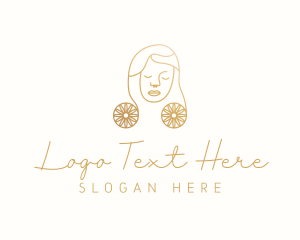 Woman Luxury Lifestyle Logo