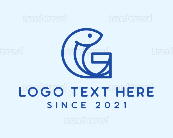 Fish Letter G Logo