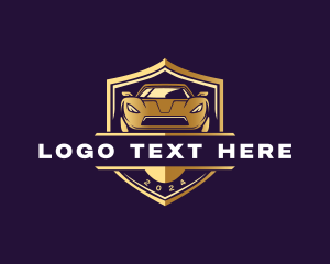 Engine - Luxury Shield Car logo design