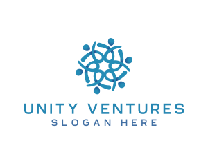 Partnership - Group Community Unity logo design