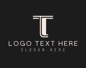 Luxury - Simple Luxury Business Letter T logo design