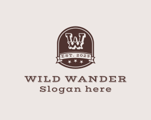 Western Cowboy Ranch logo design