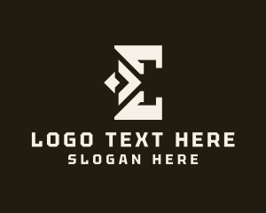 Application - Generic Startup Letter E Business logo design
