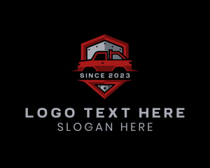 Badge - Pickup Truck Dealership logo design