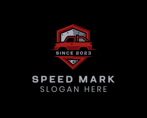 Pickup Truck Dealership logo design