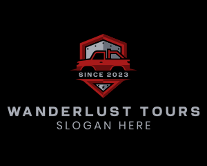 Touring - Pickup Truck Dealership logo design