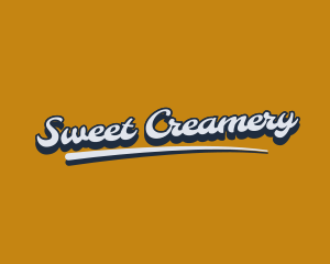 Funky Cursive Company logo design