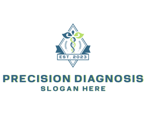 Diagnosis - Medical Laboratory Clinic logo design