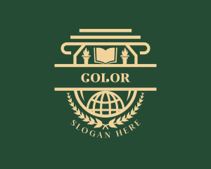 Globe - Educational Academic University logo design