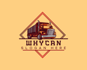 Lumber Truck Cargo Logo