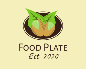 Plate - Healthy Green Veggie logo design