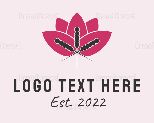 Lotus Flower Acupuncture Logo