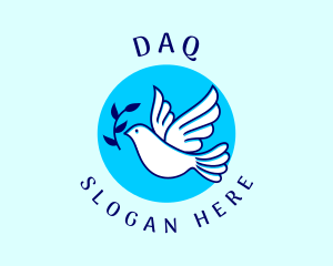 Flying Spiritual Bird  Logo