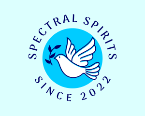 Flying Spiritual Bird  logo design