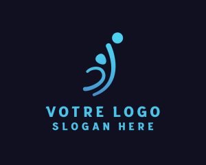 Competition - Athletic Sport Volleyball logo design