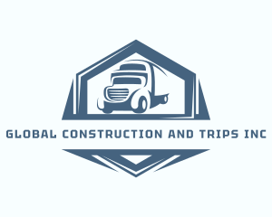 Cargo - Logistics Freight Truck logo design