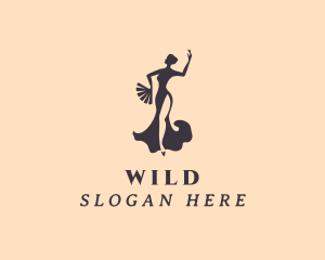 Sexy - Folk Dance Dancer logo design